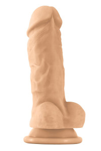 COLOURS PLEASURES THICK 5 INCH DILDO WHITE