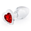 Crystal - Desires - Red Heart - Medium