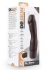  Silicone – Dr. Steve 7  Inch Vibrating Dildo Brown 