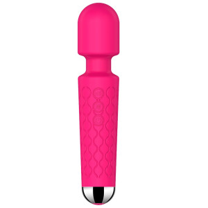 Luna Massage Vibrator 20 Vibration Modes+8 Speed ​​Intensities USB Silicone 20 cm