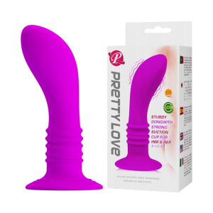 Anal Plug Vibrator Unisex Booty Passion Purple