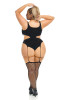  Sin N Chill Bodystocking With Mask Black 