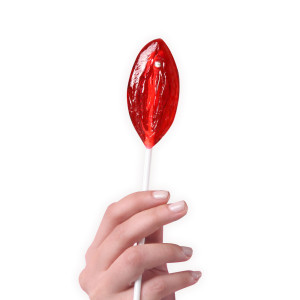 Lollipop Pussy, γεύση φράουλα, 21,5 cm