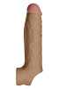  Sheath Model F 6.9 Inch Liquid Silicone Sleeve Oak 
