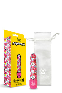 PRINTS CHARMING POP TEASE 5 INCH MINI VIBE KISS ME PINK