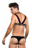 ENVY LOGO HARNESS BLACK WITE