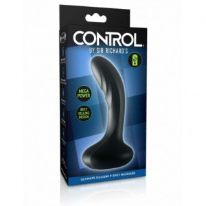 Sir Richard's Control Ulitimate Silicone P-Spot Massager - Black