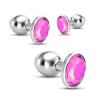 Bijou Anal Train Trio 3 Jewel Plugs Pink