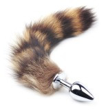 Guilty Toys Fox Tail Metal Plug S Silver