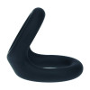 Double O Silicone Cockring - S - Black