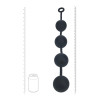 Silicone Round Anal Balls - XXL - 60mm - Black