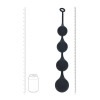 Silicone Waterdrop Anal Balls - XXL - 60mm - Black