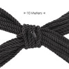Polyester Bondage Rope - 32.8 ft / 10 m - Black