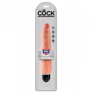 Δονητής King Cock 9" Vibrating Stiffy