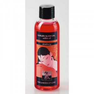 Λάδι για Μασάζ Luxury Body Oil edible oil, strawberry - 100ml