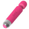 Luna Massage Vibrator 20 Vibration Modes+8 Speed ​​Intensities USB Silicone 20 cm