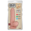 Dildo Realist Bendable Bottomless Pleasure TPE Natural 20 Cm